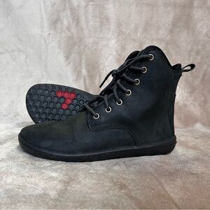Vivo Barefoot Scott IV Black Lace-Up Weather Proof Thermal Sole Boots